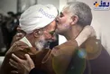 بوسه سردار سلیمانی بر پیشانی آیت الله مصباح یزدی/عکس