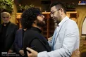 چهره غمگین فرزاد حسنی در مراسم ترحیم حسین آهی/ عکس