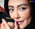 عکس متفاوت خانم بازیگر با دستبند خاصی که در دست دارد
