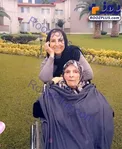 عکس زیبای مرجانه گلچین با مادرش