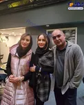 تیپ پاییزی رامبد شکرآبی و همسرش حدیث فولادوند/عکس