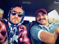 نیما شعبان‌نژاد با روسری در خیابان+عکس
