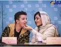 کار عجیب خانم بازیگر با پسر جوان در جشنواره