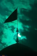 تصویری حیرت انگیز از اولین خورشید گرفتگی قرن در حرم امام رضا