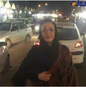 عکس یهویی خانم بازیگر در ترافیک خیابان