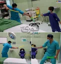 شمشیر بازی کادر درمان ایران در اتاق عمل! +عکس