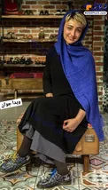 بازیگر زن کم پیدا در کفش فروشی+عکس