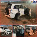 تصاویری از خودروی چینی بازیکن باشگاه استقلال پس از تصادف شدید