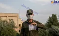 سربازی که در جلسه کنکور حاضر شد /عکس