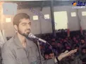 حاج قاسم سلیمانی در لباس رزم در جوانی در حین سخنرانی/عکس
