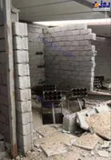 محل پرتاب موشک‌ها به سمت پایگاه آمریکایی در عراق+عکس