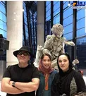 رویا نونهالی در کنار همسر و دخترش + عکس