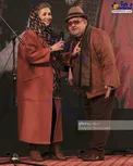 اکبر عبدی و همسرش در جشن منتقدان سینما+عکس