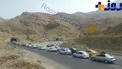 ترافیک سنگین مسیر کرج-چالوس جمعه ۱۲ شهریور ساعت ۱۰ صبح+عکس