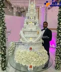 كيك عروسي بيست ميليون توماني در تهران +عکس