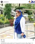 استایل خاص خانم بازیگر و مدل ایرانی+عکس