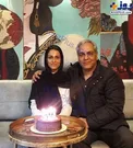 عکس/ مهران مديرى در شب تولد دخترش