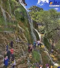 عکس/ آبشاری زیبا در کاشان