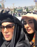 لیلا بلوکات در حرم امام رضا+عکس