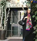 پوشش خانم مجری مشهور و پرحاشیه در ایتالیا+ عکس