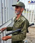 عکس/سربازی در سن 48 سالگی!