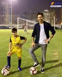فرهاد مجیدى و پسرش+عکس