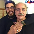 ژست جالب پسر مرحوم خسرو شکیبایی کنار بازیگر محبوب