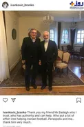 سومین پست اینستاگرامی برانکو با سفیر ایران در کرواسی +عکس