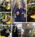 استفاده سلبریتی‌های هالیوود از مترو! +عکس