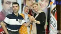 عکس دست دادن سحر قریشی با یک مرد در سینما