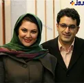 عکس خانم بازیگر و همسرش!