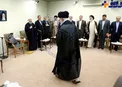 هم اكنون؛ ورود رهبرانقلاب به محل برگزاری ديدار رئيس جمهور و اعضای هيأت دولت
