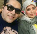ظاهر متفاوت خانم مجری و همسر خواننده اش+ عکس