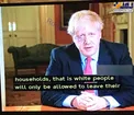 عکس/ سوتی تعجب آور BBC در پو‌شش سخنرانی بوریس جانسون!