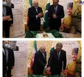 کیک بریدن ظریف در مراسمی در پاکستان +عکس