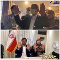 تلاش همتی و همسرش برای جمع کردن رای +عکس