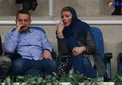 عكس/ سرمربی خارجی تيم ملی واليبال و همسرش