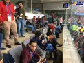 عکس: بانوان خبرنگار هم به استادیوم آمدند