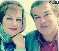 عکس دیده نشده فوتبالیست سابق و همسرش