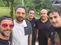 امین حیایی و احسان علیخانی با تیپ کمتر دیده شده/عکس