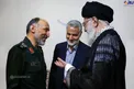 عکس دیده نشده از گفتگوی رهبر انقلاب، حاج قاسم و سردار حجازی