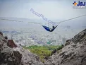 استراحت وحشتناک خانم مربی در ارتفاعات جمشیدیه تهران/عکس