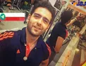 عکس جالب بازیگر مشهور در باشگاه ورزشی خاص