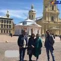 تفریح و خوشگذرانی خانم و آقای بازیگر در روسیه+ عکس