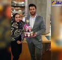 محمدرضا گلزار در کتابخانه ملی+عکس