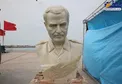 عکس/ رونمایی از سردیس سردار سلیمانی در کرانه خلیج فارس
