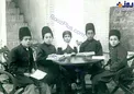 کلاس خصوصی کودکان اشرافی در دوره قاجار+عکس