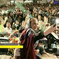 جمعیت زیاد مردم در سلفی جالب خانم بازیگر