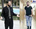 شلوارهای عجیب و غریب نوید محمدزاده+عکس