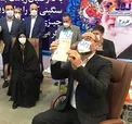 سردار دهقان به همراه همسرش در وزارت کشور +عکس